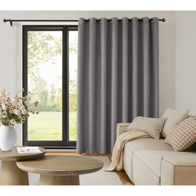Sun Barrier Snap In Blackout Grommet Patio Door Grommet Panel
