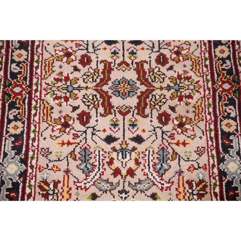 Floral Transitional Oushak Oriental Accent Rug Handmade Wool Carpet - 3'0"x 4'11"