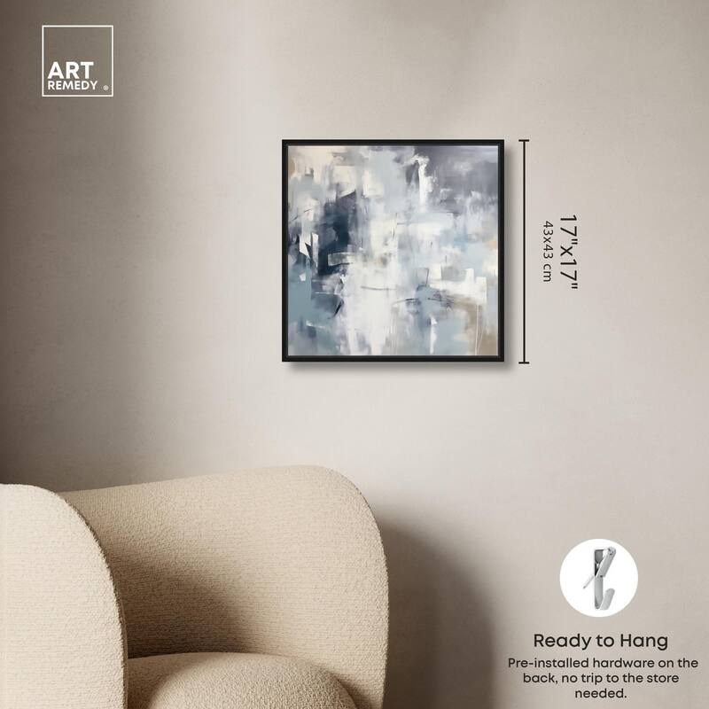 Enigma of Blue Canvas by Art Remedy