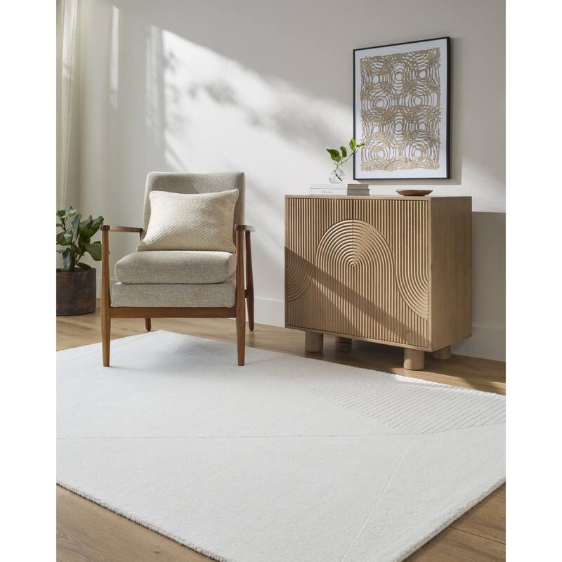Livabliss Taraash Traditional Area Rug - Grey - 5' x 7'6"