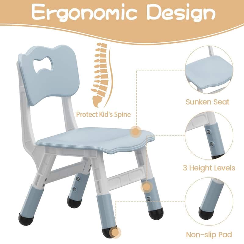 Kids Table and 4 Chairs Set