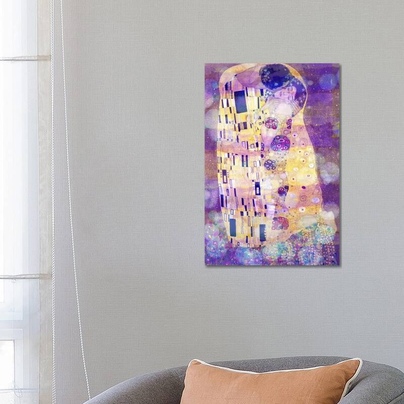 iCanvas "The Kiss II" by 5by5collective Canvas Print - 26x18x1.5