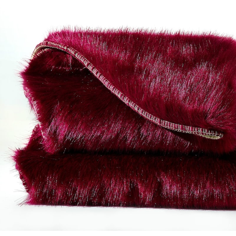 Serenta Shag Sheepskin Silky FauxFur Area Rug Sofa Decor - 24" x 36" - 24" x 36"