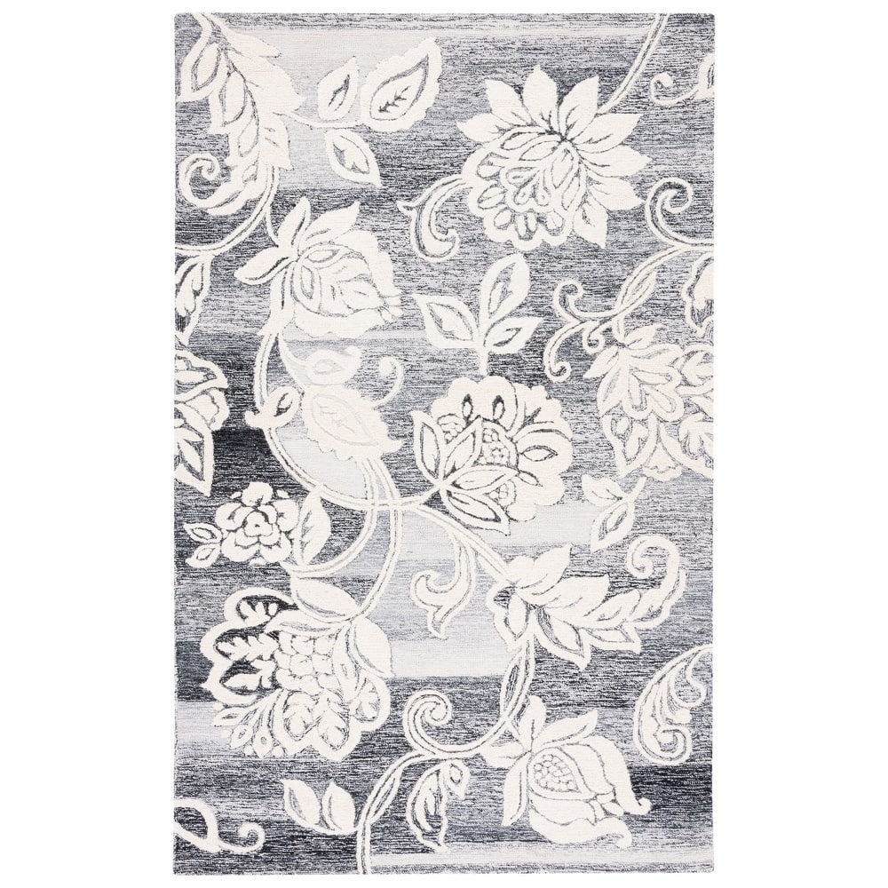 SAFAVIEH Handmade Jardin Jauhen Floral Wool Rug