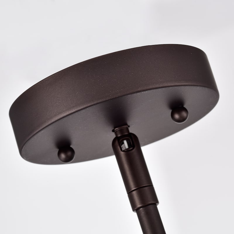 4-light Oil Rubbed Bronze Hanging Pendant