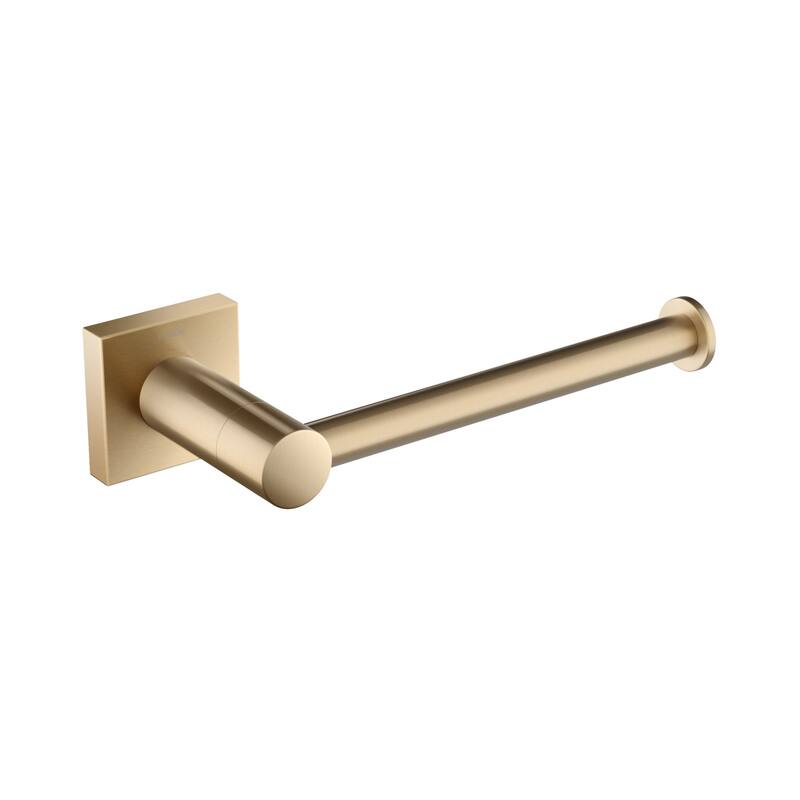 Kraus Ventus Wall Mount Toilet Paper Holder - Brushed Gold