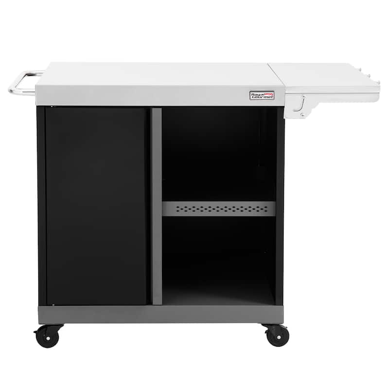 Royal Gourmet PC3201S Movable Kitchen Island Cart
