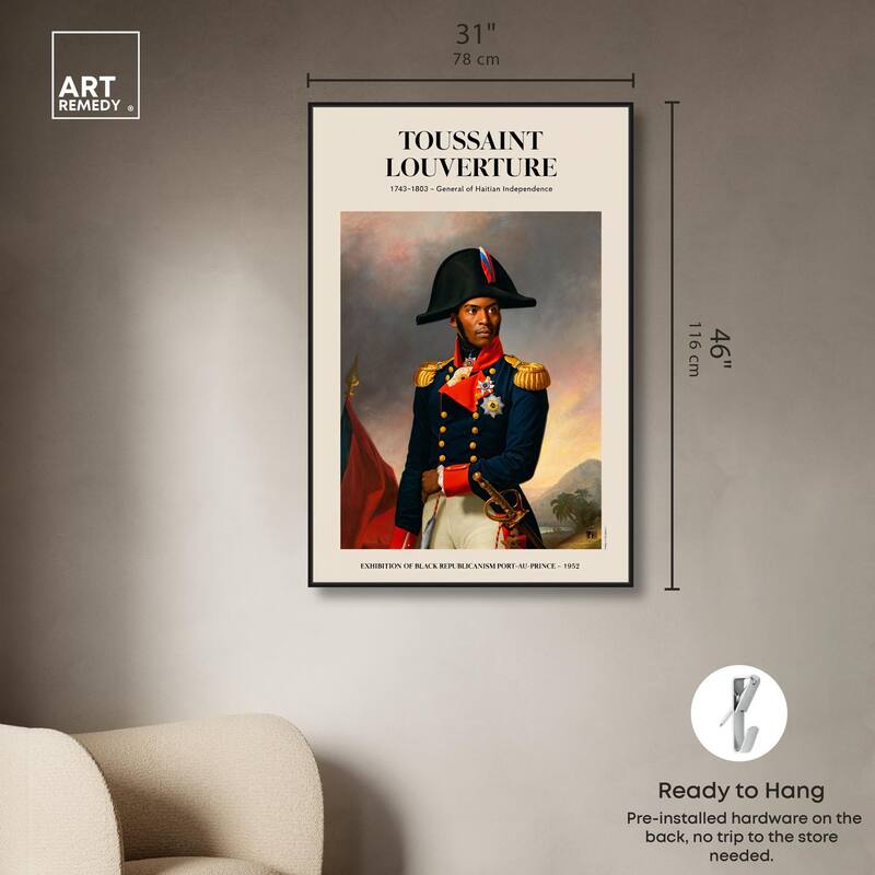 Toussant Louverture Canvas by Art Remedy