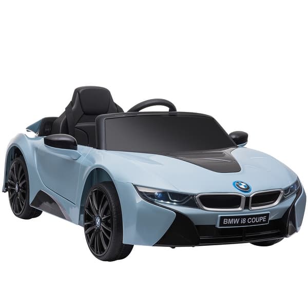 slide 2 of 5, 6V BMW I8 Coupe Ride-On Car with Realistic Features, MP3 Music, Horn, Working Headlights, and Parent Remote Control Blue