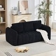 preview thumbnail 7 of 63, Cloud Sofa Corduroy Deep Seat Couch Oversized Compression Loveseat Sofa Sofa - Black