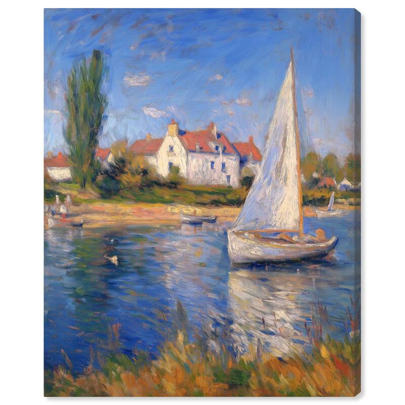 Bayside Calm I Canvas by Art Remedy, Gallery Wrapped - 16" x 20"