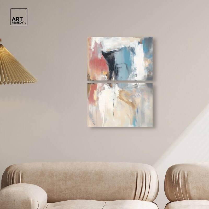 Sanctuary IV Canvas Set of 2 by Art Remedy, Gallery Wrapped