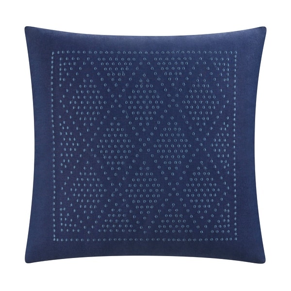 Southern Tide Diamond Geo Square Navy Decorative Pillow - Bed Bath ...