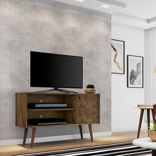 Mid-century Modern Liberty 2-shelf TV Stand