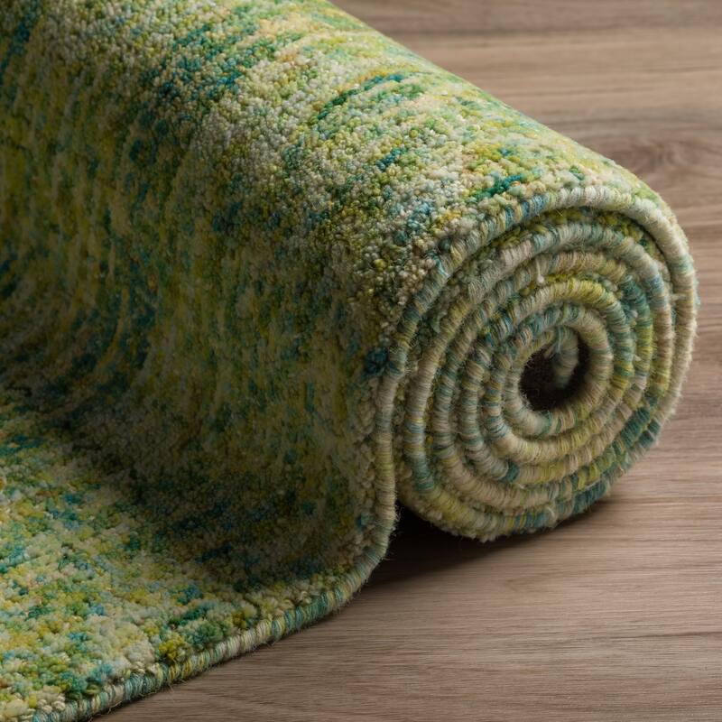 Addison Eastman Variegated Solid Wool Area Rug
