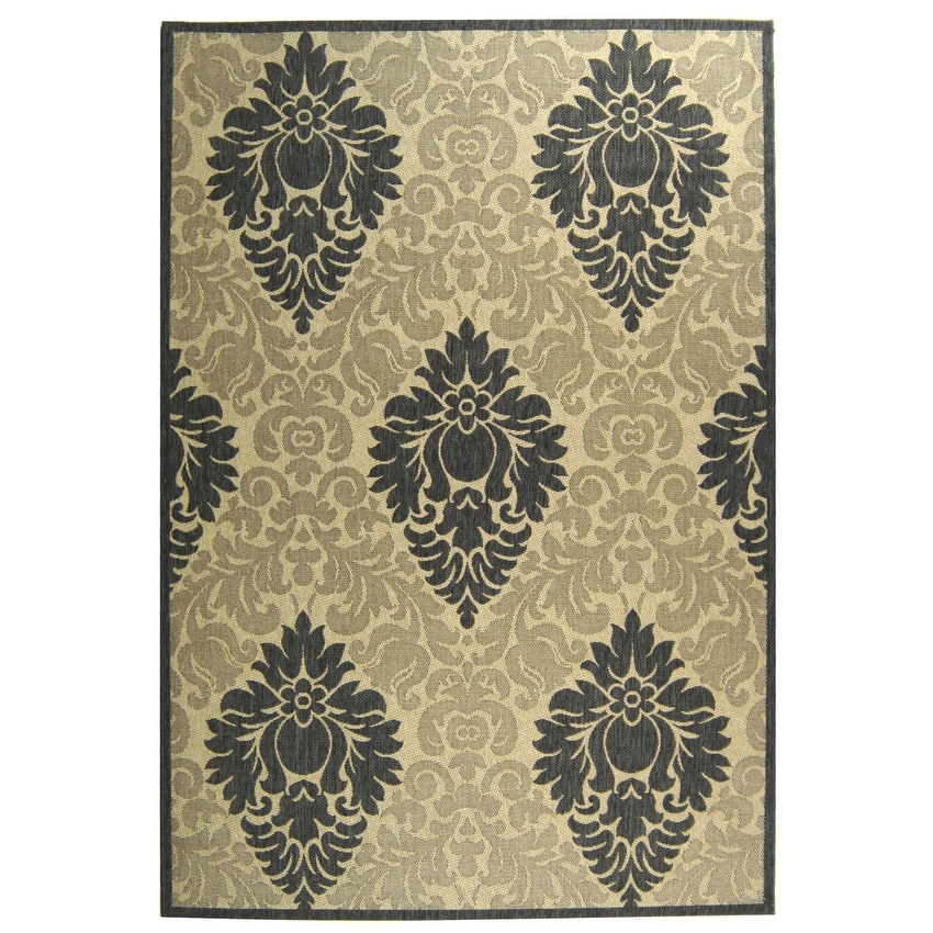 SAFAVIEH Courtyard Willene Boho Indoor/ Outdoor Waterproof Patio Backyard Rug