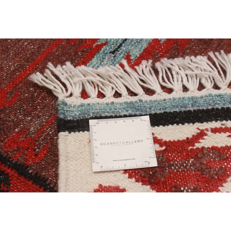 Ankara FW Red Kilim 5'4" x 7'9" - 5'4 x 7'9