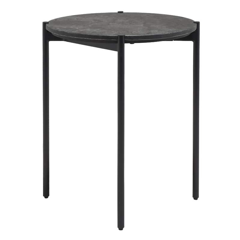 SAFAVIEH Jadwiga Round Top Side Table - 19 In. W x 19 In. D x 22 In. H - 19Wx19Dx22H