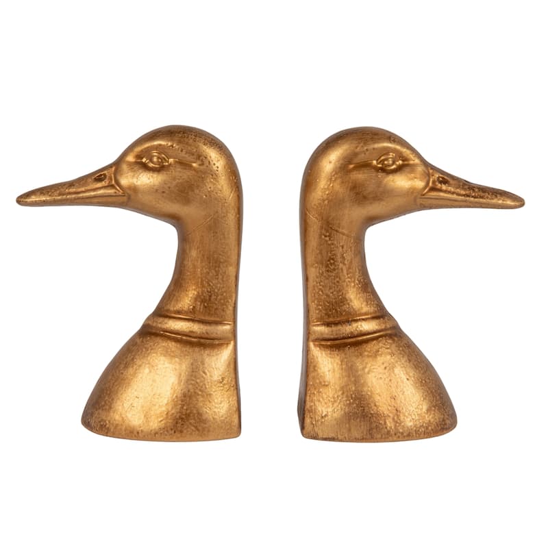 Cast Iron Duck Bookends