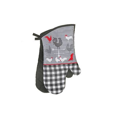 Oven Mitts (2 Pcs) (Farmhouse Rooster) - Set of 2