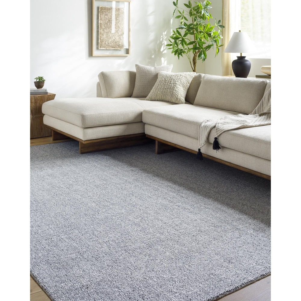 Daniel Rustic Solid Area Rug