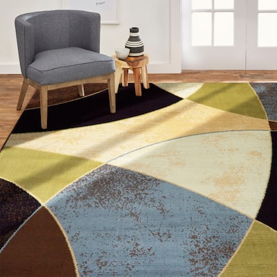 Home Dynamix Optimum Napoli Contemporary Geometric Area Rug