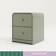 preview thumbnail 10 of 37, Storkcraft Next Santos 2-Drawer Nightstand