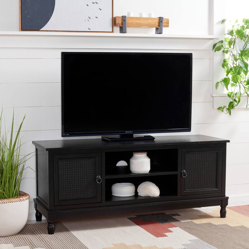 SAFAVIEH Haines 2 Door 1 Shelf Media Stand - 47" W x 16" D x 20" H
