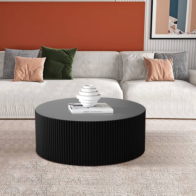Marble Williamspace Fully Assembled Round Side Coffee Table For Living Room