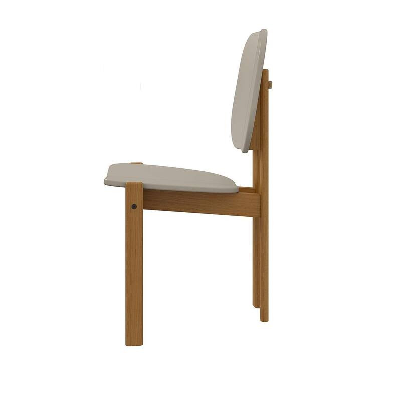 Manhattan Comfort Mid-Century Gales 47.24 Dining Table Set