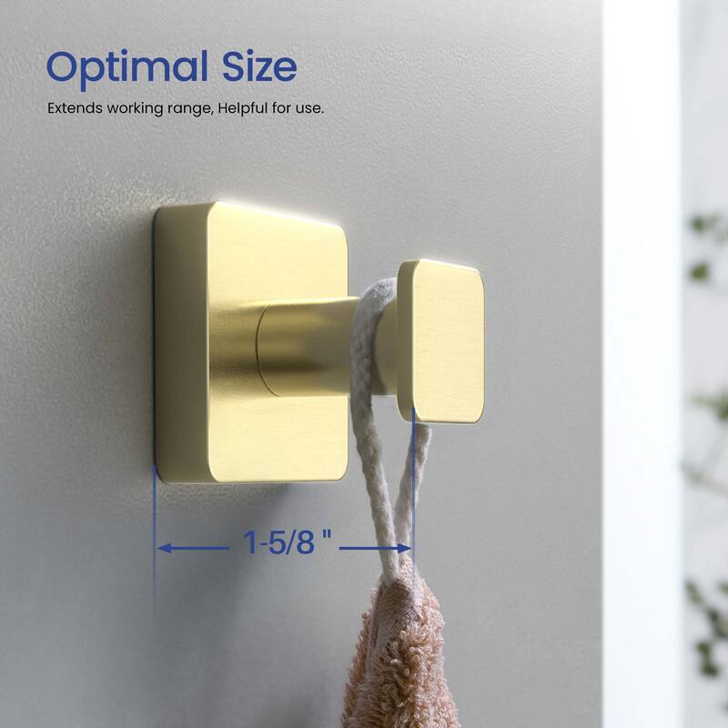 Blaze Bathroom Towel & Robe Hook