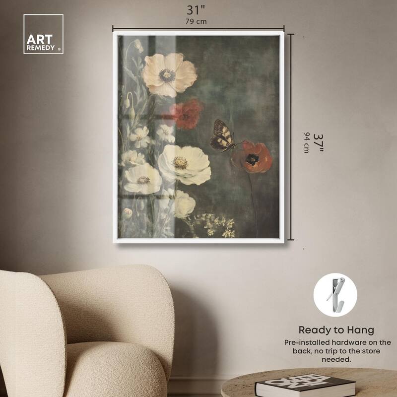 Vintage Botanicals I Shadowbox by Art Remedy