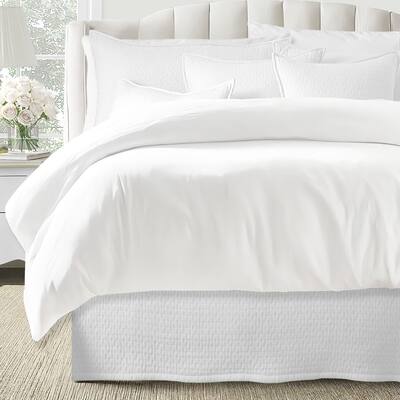 6ix Tailors Hannah White Bed Skirt 18"