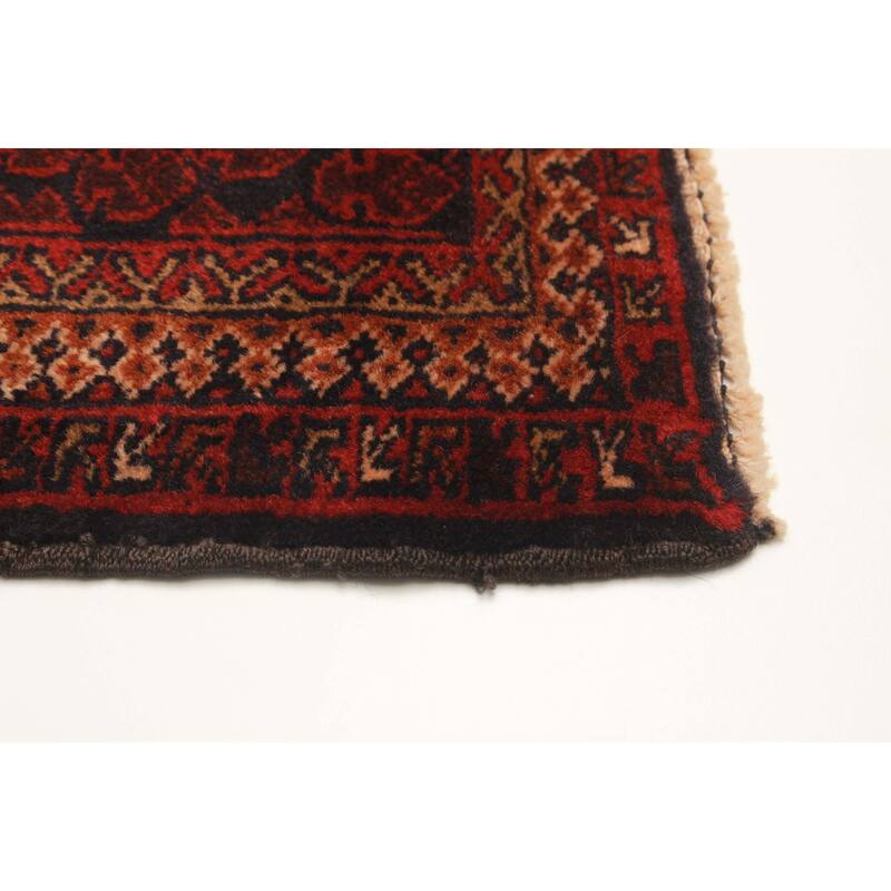 Teimani Burgundy Rug 3'0" x 5'0" - 3'0 x 5'0