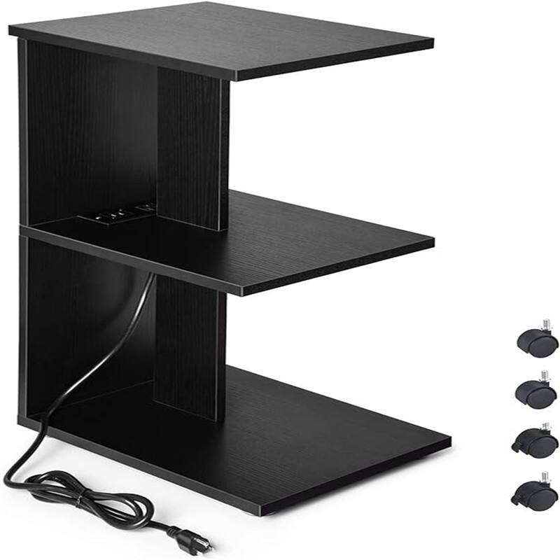 Table with USB Ports and Outlets