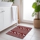 preview thumbnail 149 of 152, Machine Washable Indoor/ Outdoor Christmas Sweater Chantille Rug Red - 1'8" x 2'6"