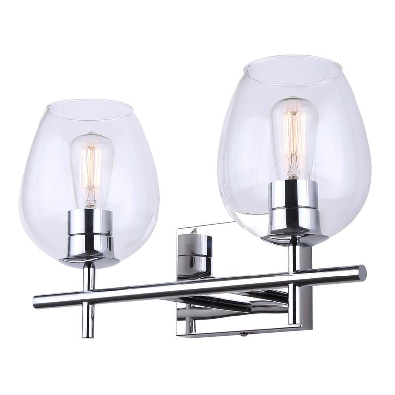 Canarm IVL1019A02 Cain 2 Light 16" Wide Vanity Light