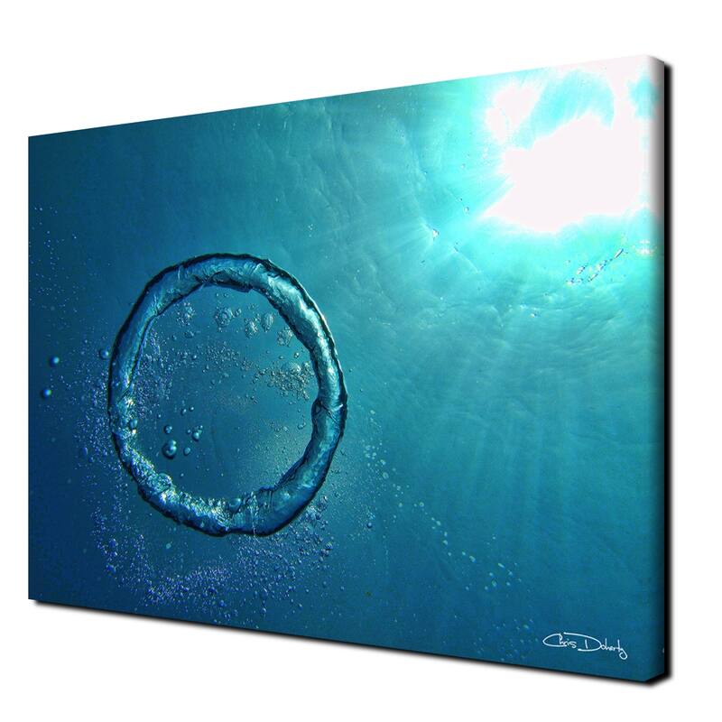Ready2HangArt 'Bubble Ring' Wrapped Canvas Wall Art