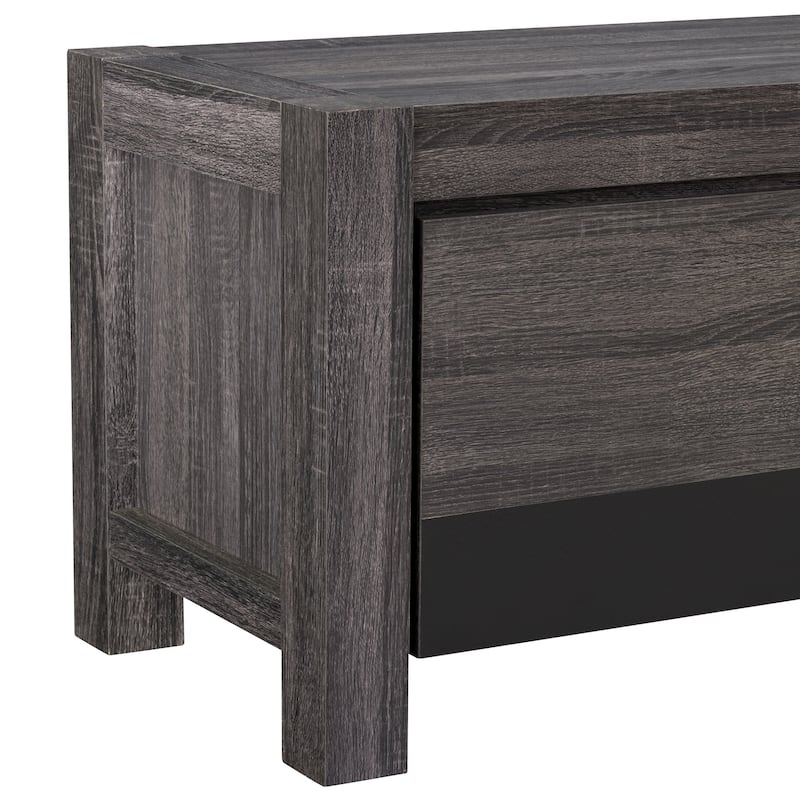Joliet Low Profile TV Bench with Doors, for TVs up to 95"