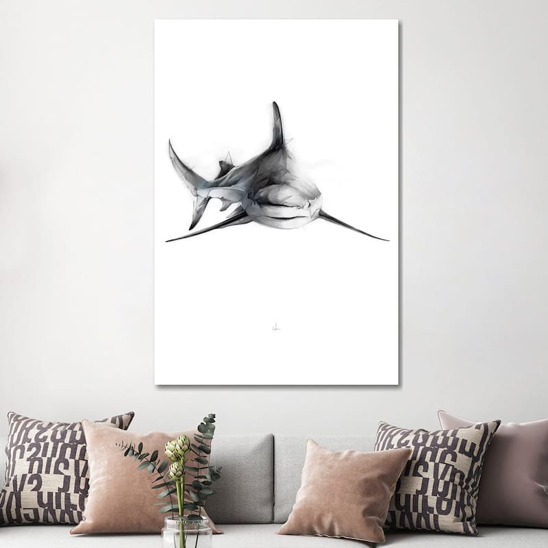 iCanvas "Shark II" by Alexis Marcou Canvas Print