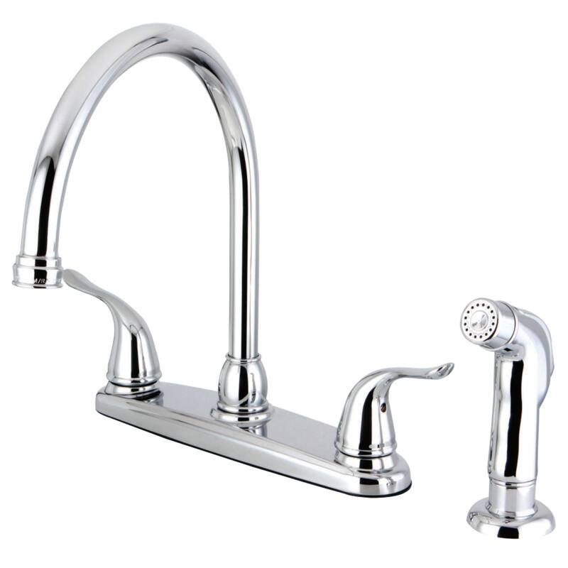 Yosemite 8 in. Centerset Kitchen Faucet with Sprayer