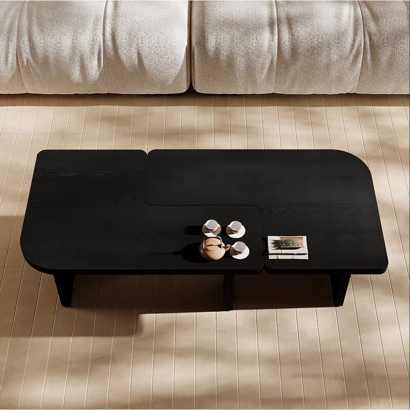 Free-assembly coffee table