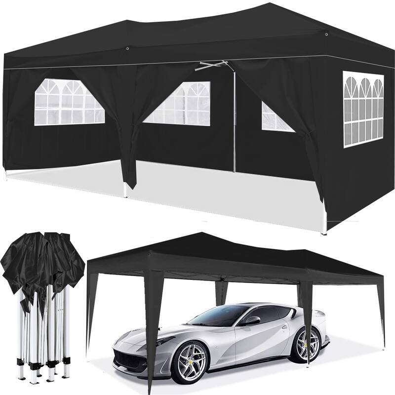 10x20 EZ Pop Up Canopy Outdoor Portable Party Folding Tent
