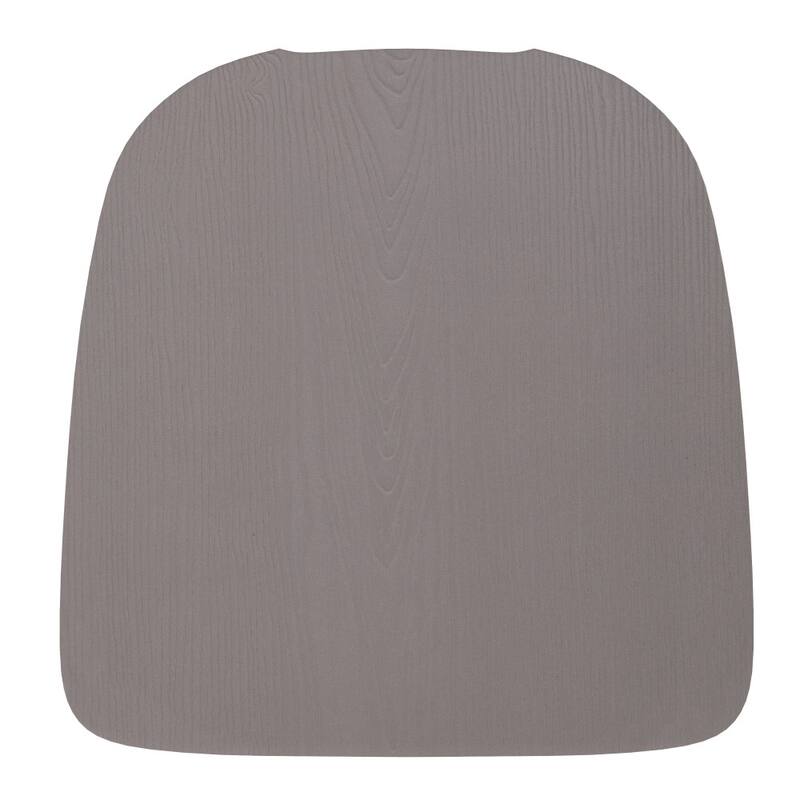 All-Weather Polyresin Seat for Colorful Metal Stools and Chairs-4 Pack