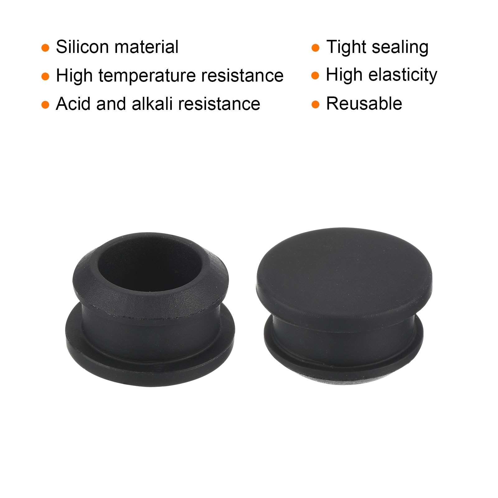 Silicone Hole Plugs Flush Type Panel Hole Plugs Diameter