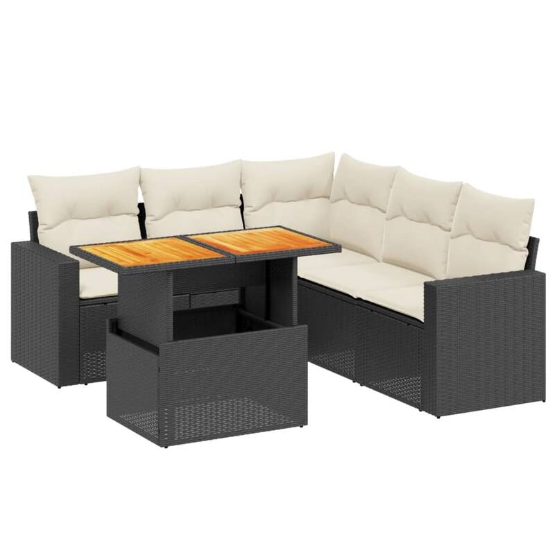 vidaXL Garden Sofa Set - 21.7 x 39.4 x 28.7