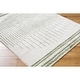 preview thumbnail 20 of 34, Livabliss Scandinavian Fossay Shag Stripe Washable Area Rug