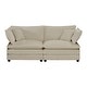 preview thumbnail 57 of 162, Cloud Chenille Upholstered Modular Sectional Sofa with DIY Combination Design Beige Armless Seat*2+Toss Pillows+Armrest Pillows
