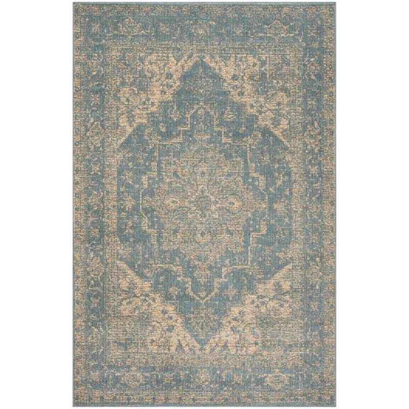 SAFAVIEH Summit Sevdalija Traditional Oriental Rug - 3' x 5' - Blue/Creme