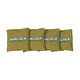 preview thumbnail 1 of 1, Wagner Seahawks Gold Cornhole Bags All-Weather Resin Filled